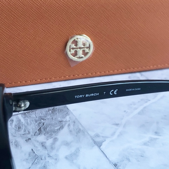 NEW Tory Burch 55mm Square Sunglasses - Picture 4 of 8